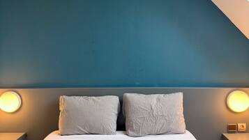 Tweepersoonskamer | Geluiddichte muren, gratis wifi, rolstoeltoegang