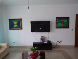 Appartement, 2 slaapkamers, roken | Woonkamer