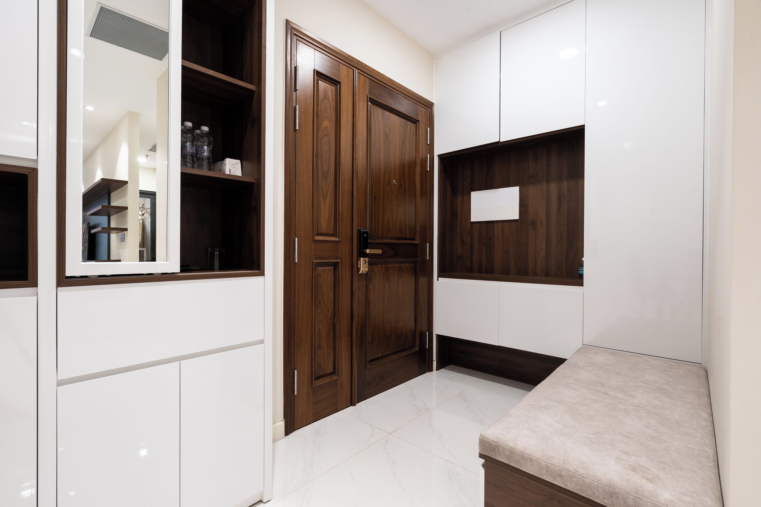 Appartamento Luxury, 2 camere da letto, balcone, vista città | Interni