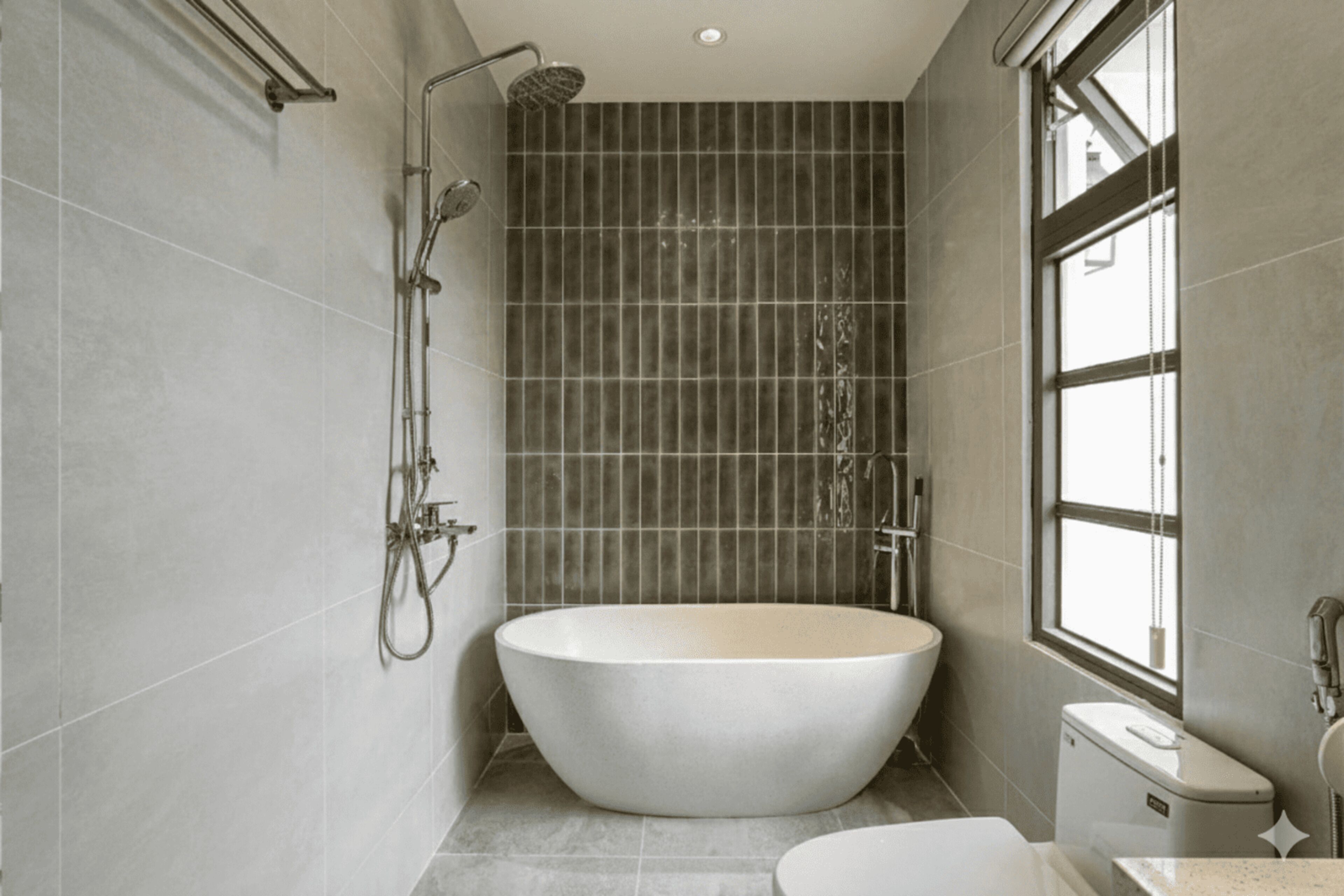 Deluxe Villa, Balcony, Courtyard View | Bathroom | Combined shower/tub, free toiletries, hair dryer, slippers