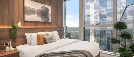 3 dormitorios, escritorio, tabla de planchar con plancha y wifi