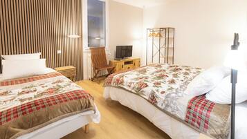 5 dormitorios, tabla de planchar con plancha, wifi y ropa de cama