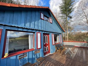 Terrace/patio - Forest house in the Ore Mountains (Augustusburg)