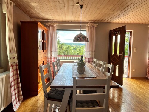 Forest house in the Ore Mountains