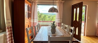 Forest house in the Ore Mountains