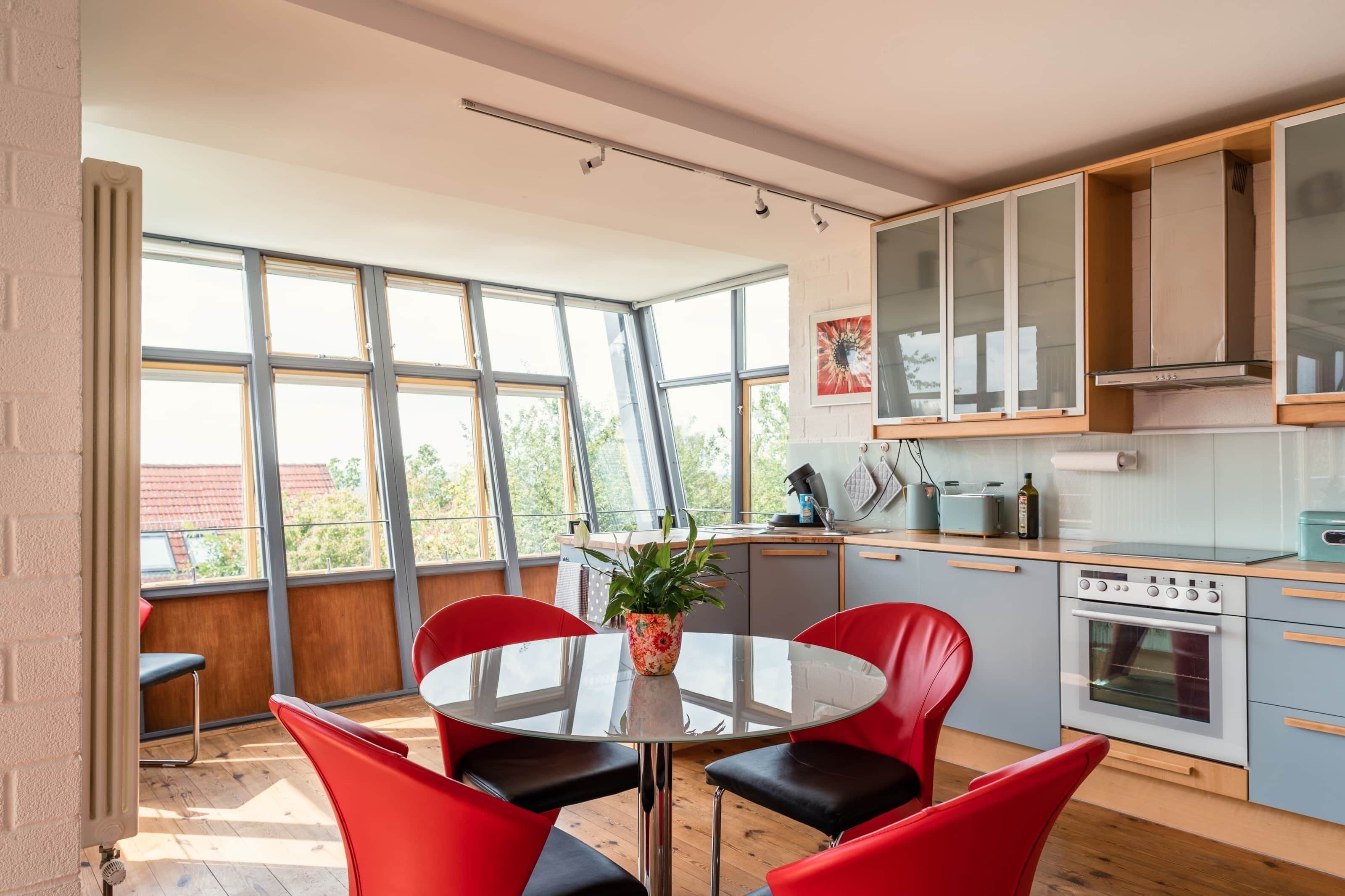 Kühlschrank, Ofen, Herdplatte, Geschirrspüler