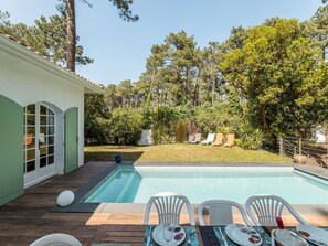 Pool - Charming villa in La Vigne with pool (Lège-Cap-Ferret)