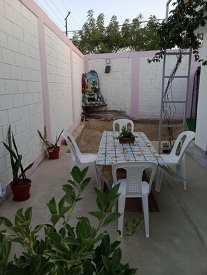 Opções para refeição ao ar livre