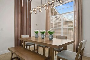 Dining - Luxury 4BR Villa Golf View /Theater/Huge Pool&Spa (Davenport)