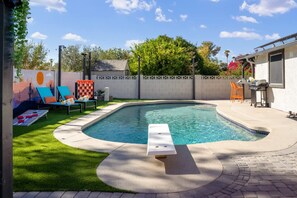 4 bedrooms, Internet - Chic Home With Backyard Oasis Pool Game Room (Phoenix)