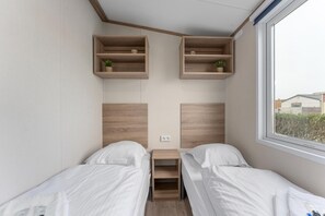 Chalet | 2 habitaciones, muebles diferentes y ropa de cama 