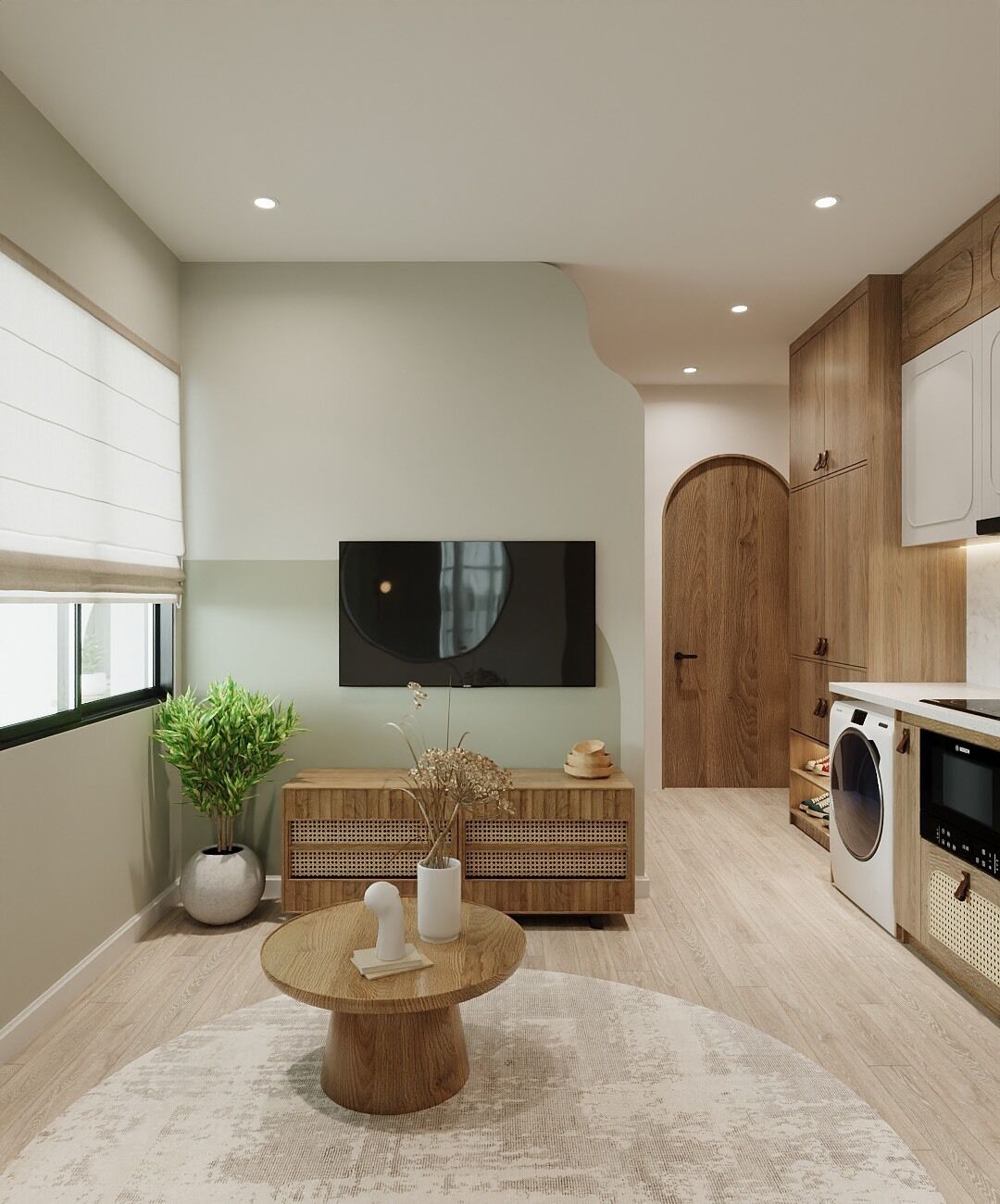 Studio Superior, balkon, pemandangan kota | Interior