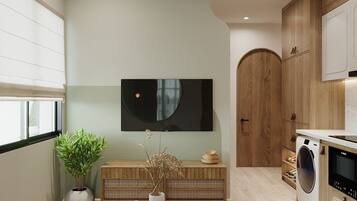 Studio Superior, balkon, pemandangan kota | Interior