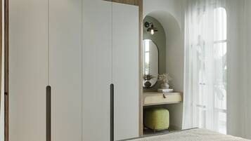 Studio Superior, balkon, pemandangan kota | Meja kerja, ruang kerja ramah laptop, dan Wi-Fi gratis