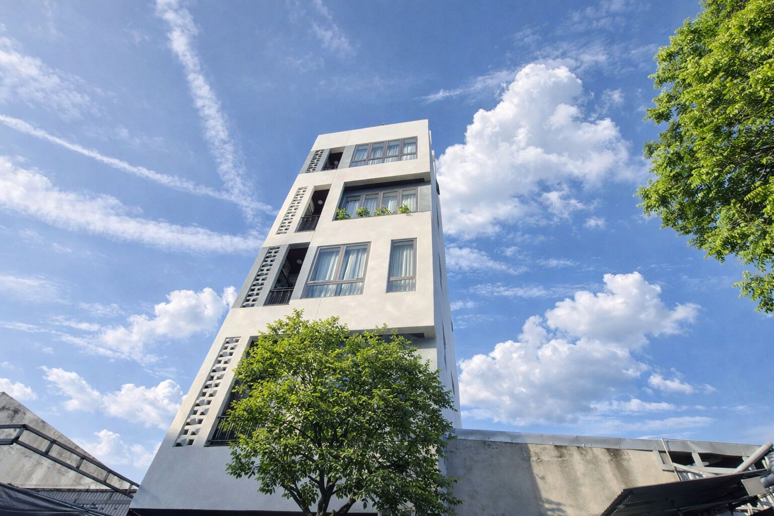 Fassade der Unterkunft