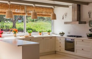 Private kitchen - Villa Sospiri - Luxury 4-Bedroom En-Suite Villa, Private Pool, Ostuni, Puglia (Ostuni)