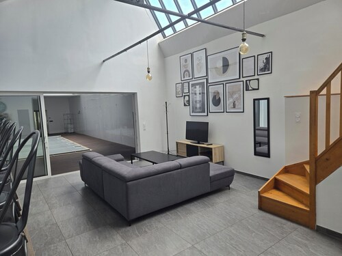 XXL loft with indoor pool and games room