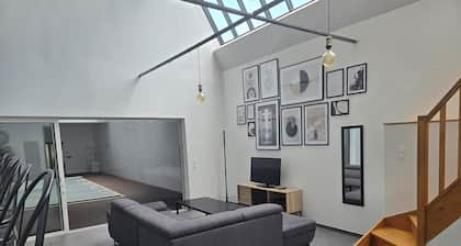 XXL loft with indoor pool and games room