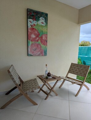 Terrace/patio - Quiet new villa - Tropical relaxation guaranteed (Saint-François)