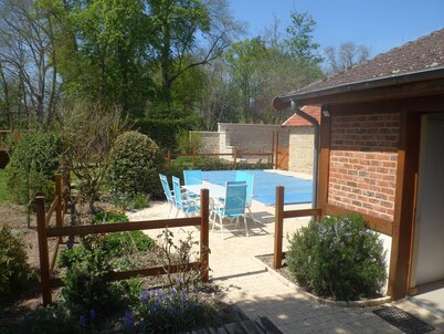 Gîte familiale La Ferme des Forges, 4 rooms 11 persons with swimming pool
