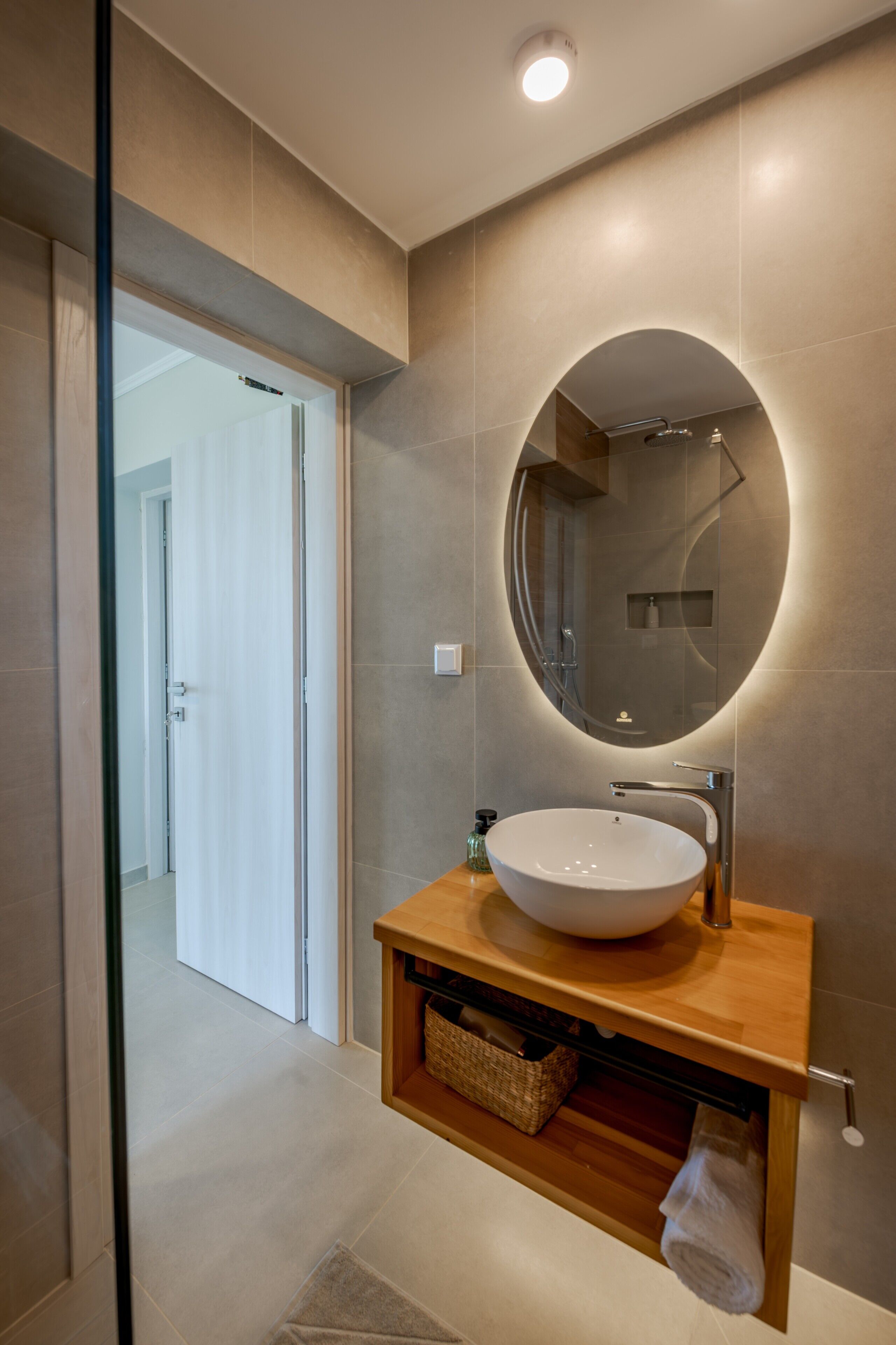 Apartment, Balcony, Sea View | Bathroom