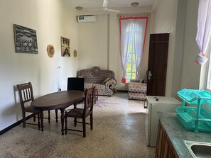 Apartment, 1 Bedroom, Smoking, Garden View | Living room - Cozy Paje Apartment With Garden View, Perfect for Couples and Solo Travelers (Paje)