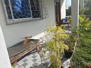 Apartment, 1 Bedroom, Smoking, Garden View | Terrace/patio - Cozy Paje Apartment With Garden View, Perfect for Couples and Solo Travelers (Paje)