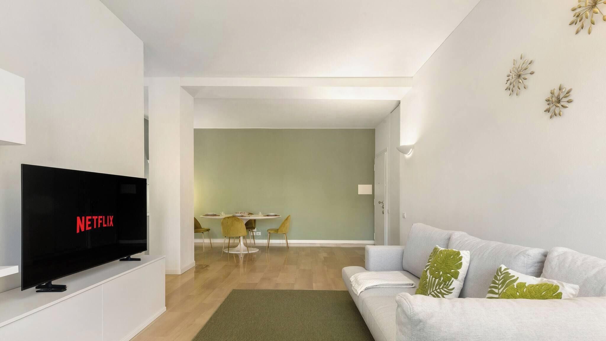 Departamento, 2 habitaciones, con acceso para personas discapacitadas, balcón | Sala de estar | Libros 