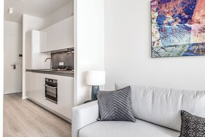 Deluxe Studio | Private kitchen | Fridge, oven, stovetop, dishwasher - Atlantic Dependance Travemünde (Lübeck)