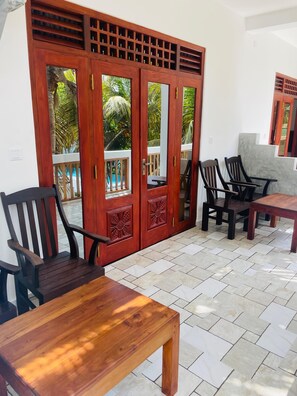 Habitación Deluxe | Terraza o patio