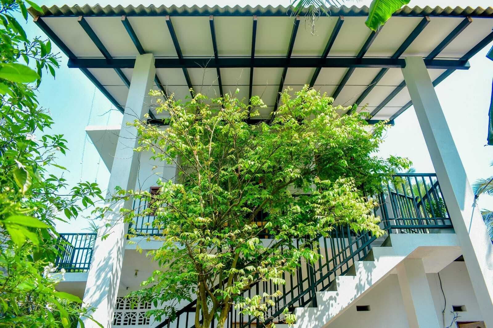 Khuôn viên nơi lưu trú