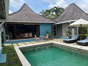 Pool - Villa Green Haven - Canggu - private Balinese villa with pool (Canggu)