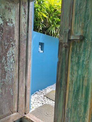Exterior detail - Villa Green Haven - Canggu - private Balinese villa with pool (Canggu)