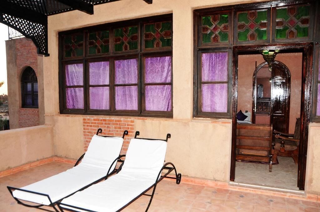 Camera familiare, balcone | Parco della struttura