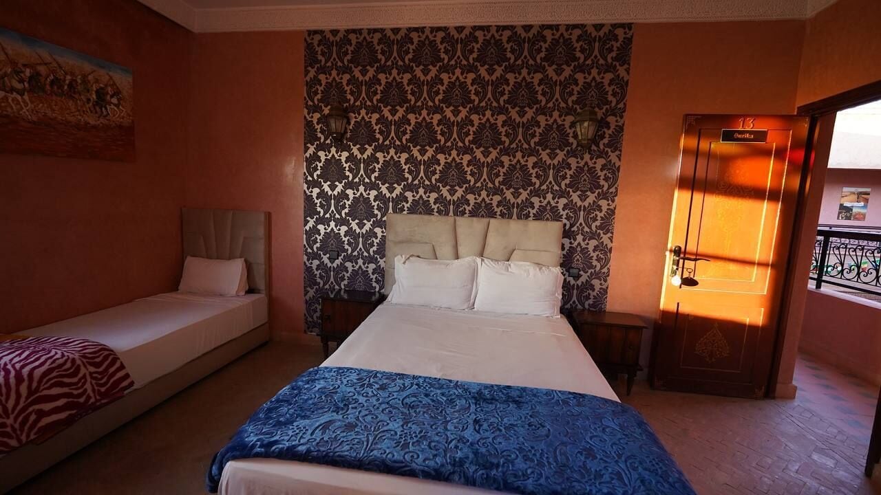 Økonomi-tomannsrom | Blendingsgardiner, strykejern/-brett og wi-fi (inkludert)