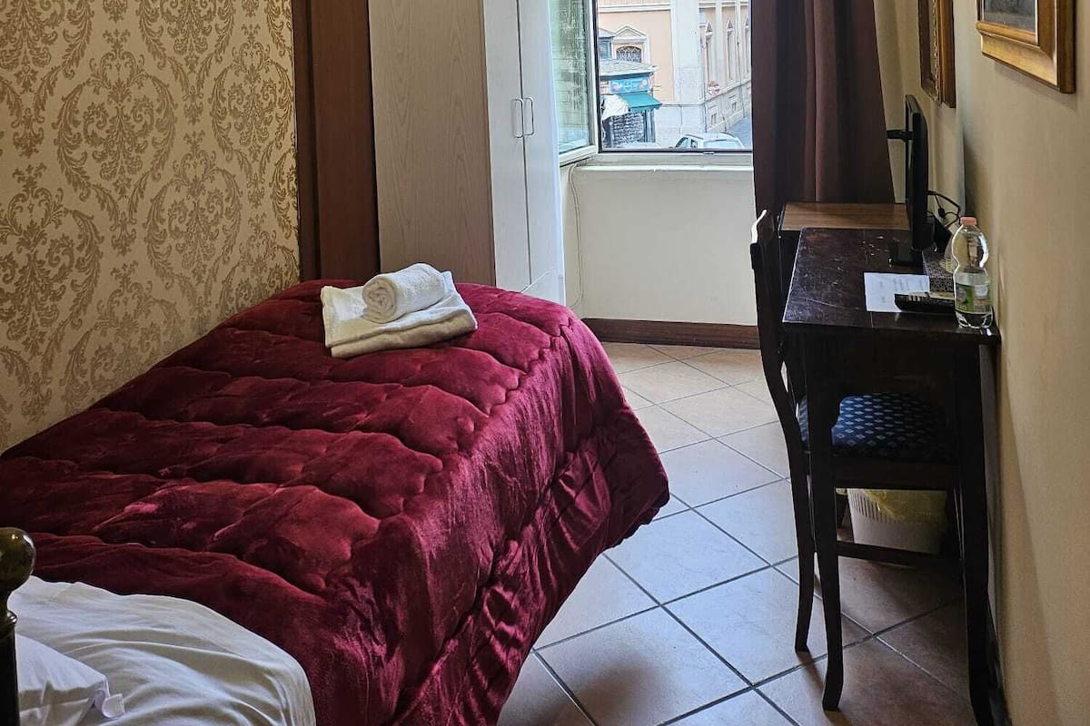 Single Room | Egyptian cotton sheets, premium bedding, down comforters