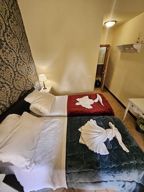 Standard Double Room, City View | Egyptian cotton sheets, premium bedding, down comforters - Hotel Giubileo (Rome)