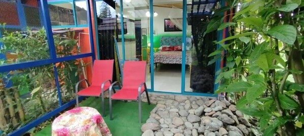 Chambre, 1 chambre | Jardin