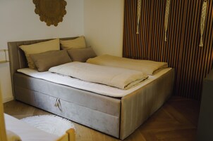 Superior Studio Suite, Multiple Beds, Private Pool | Desk, laptop workspace, free WiFi