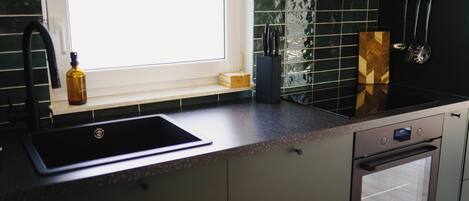 Appartement Duplex Confort, 2 chambres, piscine privée | Cuisine privée