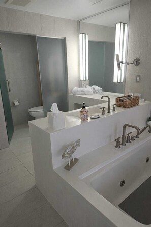 Hair dryer, towels, soap, toilet paper - Coastal View Retreat-W Hotel Condo (Fort Lauderdale)