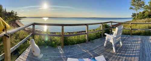 Charming Oceanfront 4 br with Private Beach Access. Pet-Friendly!