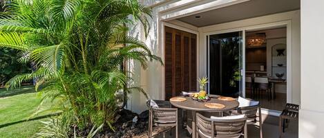 Townhome, Multiple Beds, Lanai, Golf View (Mauna Lani Islands D3) | Outdoor dining