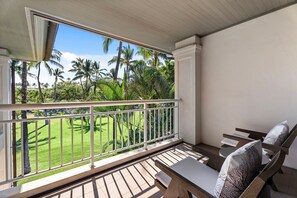 Stadtwohnung, Mehrere Betten, Veranda, Blick auf den Golfplatz (Mauna Lani Islands D3) | UnterkunftsgelÀnde