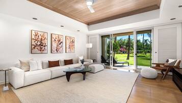 Townhome, Multiple Beds, Lanai, Golf View (Mauna Lani Islands D3) | Living area