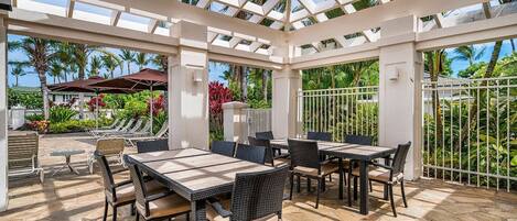 Townhome, Multiple Beds, Lanai, Golf View (Mauna Lani Islands D3) | Outdoor dining