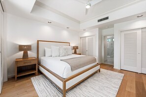 Casa de ciudad, varias camas, lanai, vista al campo de golf (Mauna Lani Islands D3) | 2 habitaciones, decoración personalizada y muebles diferentes 