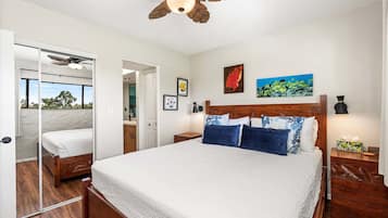 Condo, 1 King Bed with Sofa bed, Lanai, Partial Ocean View (Casa de Emdeko 321) | 1 bedroom, individually decorated, individually furnished