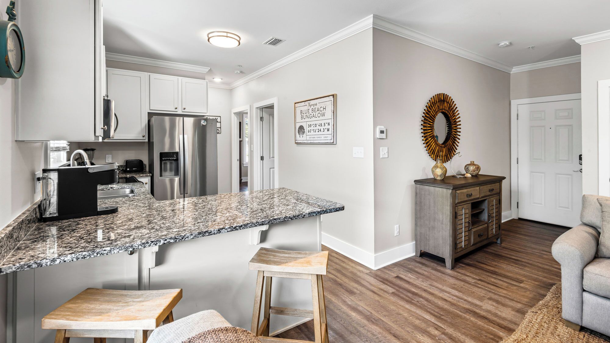 Leilighet, 2 queensize-senger, balkong, hageutsikt (Hidden Lake Condominiums 314) | Innvendig