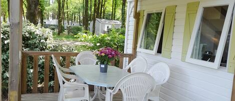 Opções para refeição ao ar livre